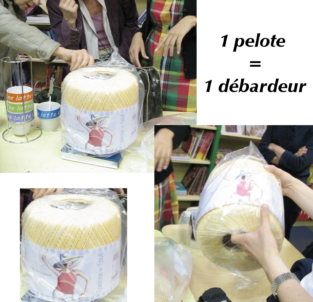 1 pelote - 1 debardeur