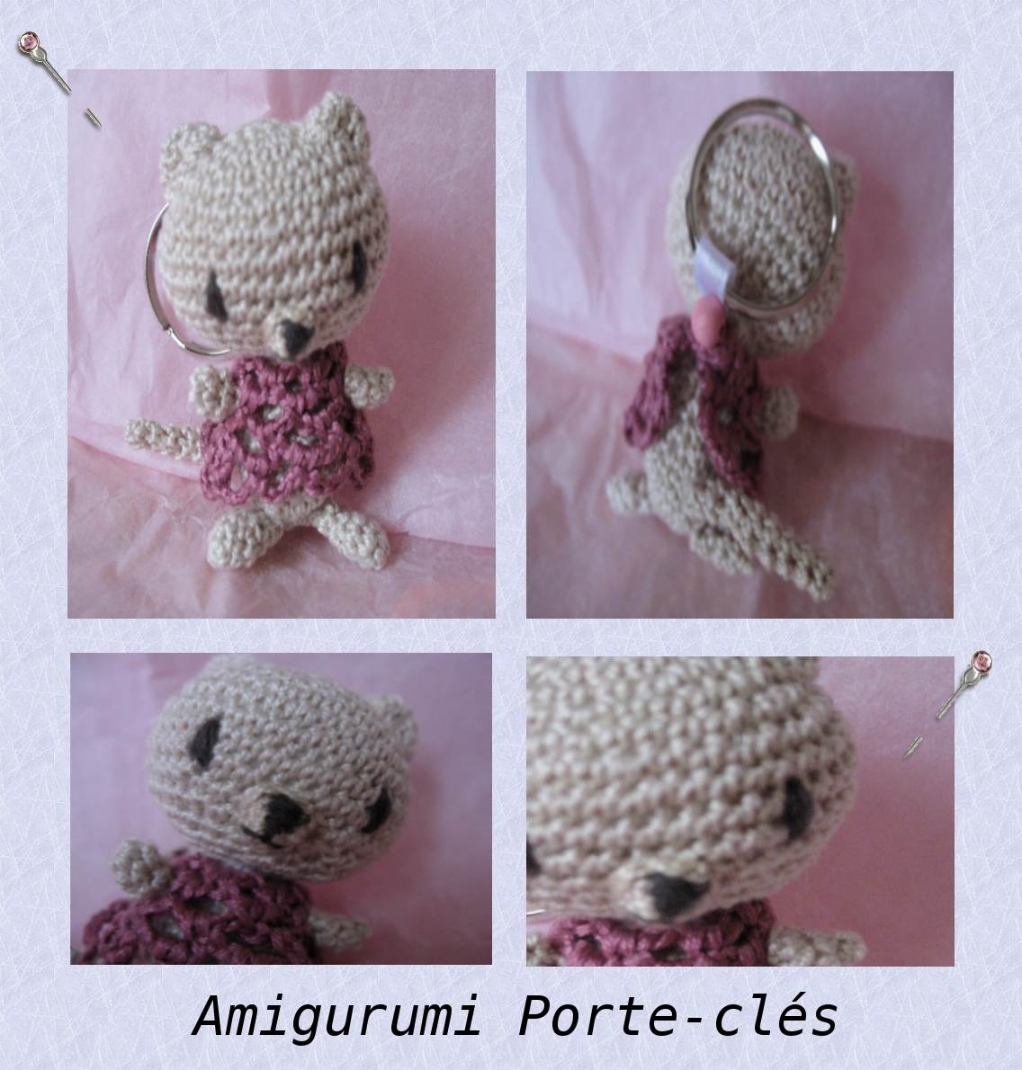 Amigurumi Porte clé