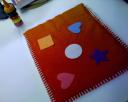 Pochette à dessins en feutrine