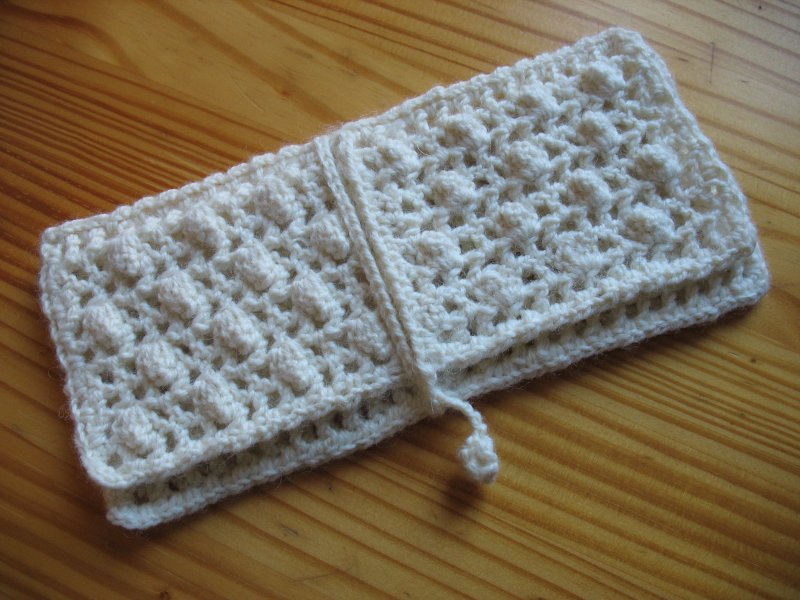 Pochette au crochet
