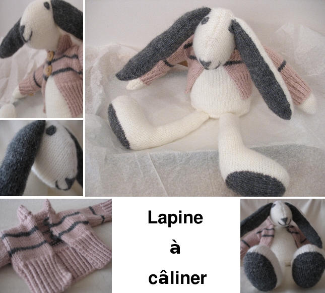 Lapine à caliner